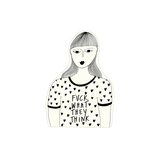 Vinyl Sticker Fck What They Think