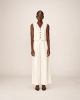 WAISTCOAT ECRU PENN