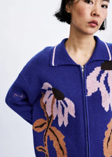 WANDO CARDIGAN - ELECTRIC BLUE