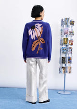WANDO CARDIGAN - ELECTRIC BLUE
