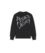 WARPED CREWNECK - BLACK