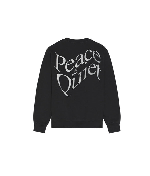 WARPED CREWNECK - BLACK