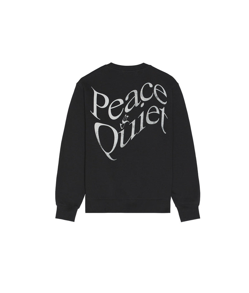 WARPED CREWNECK - BLACK