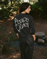 WARPED CREWNECK - BLACK