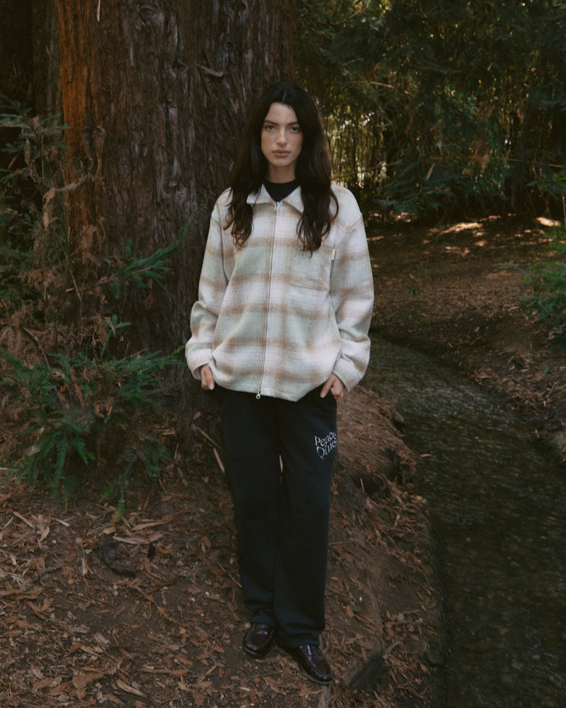 WARPED SWEATPANTS - BLACK