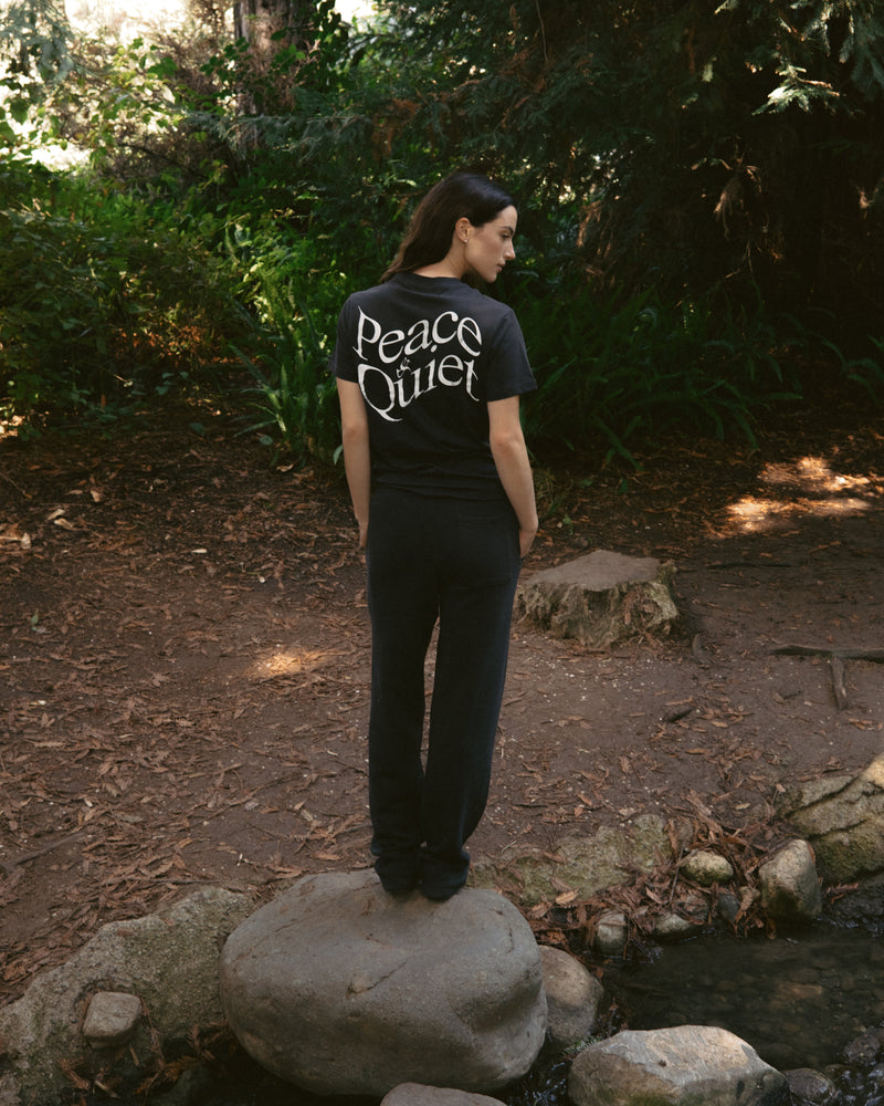 WARPED T-SHIRT - BLACK