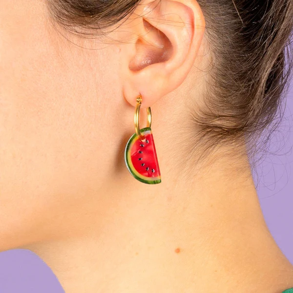 WATERMELON EARRINGS