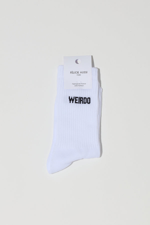 WEIRDO SOCKS - WHITE