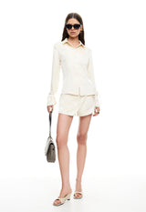 WEST END GIRL TOP - CREAM