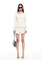 WEST END GIRL TOP - CREAM