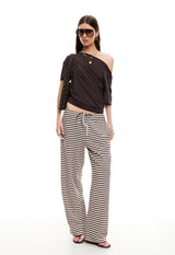 WILDLANDS TEE - CHOCOLATE