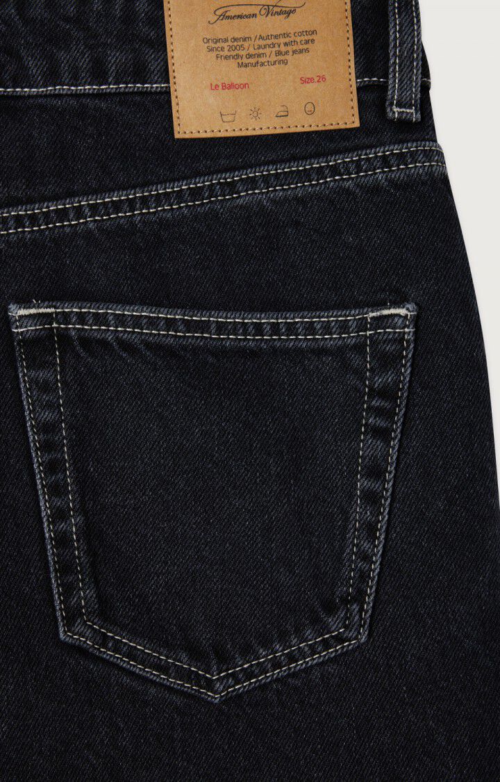 WOMEN'S BALLOON JEANS YOPDAY - BLACK VINTAGE
