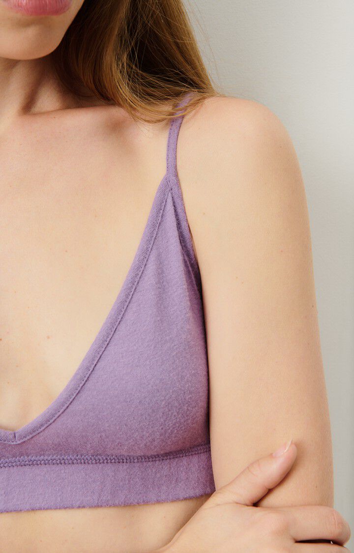 WOMEN'S BRA YPAWOOD - AMETHYST MELANGE