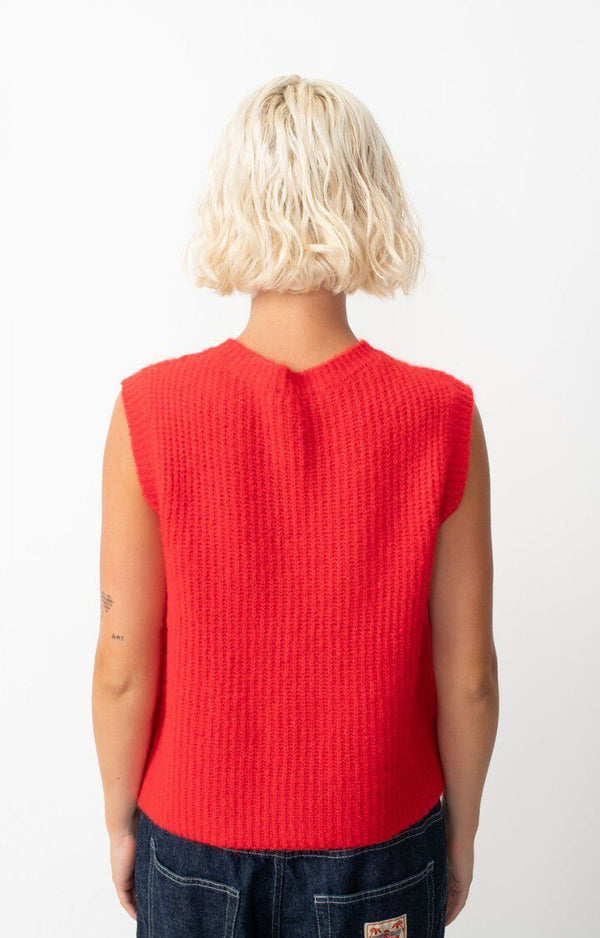 WOMEN'S CARDIGAN EAST - MELANGE PEPPER