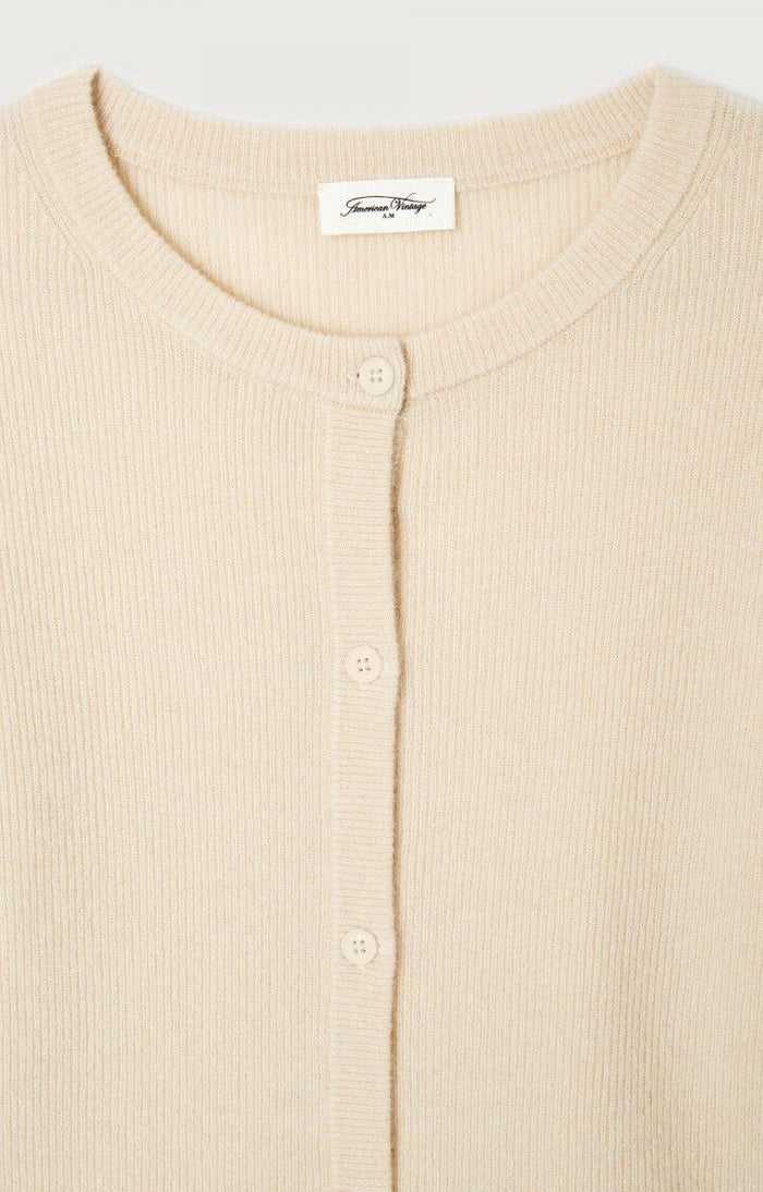 American Vintage WOMEN'S CARDIGAN RAXOW - NUDE – ANOTHER STORY