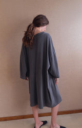WOMEN'S DRESS PYMAZ - VINTAGE CARBONE