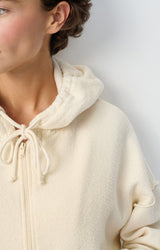 WOMEN'S HOODIE BOBYPARK - ECRU