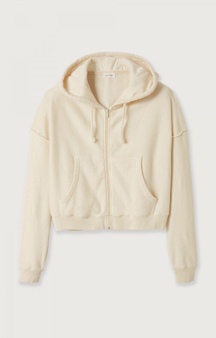 WOMEN'S HOODIE BOBYPARK - ECRU