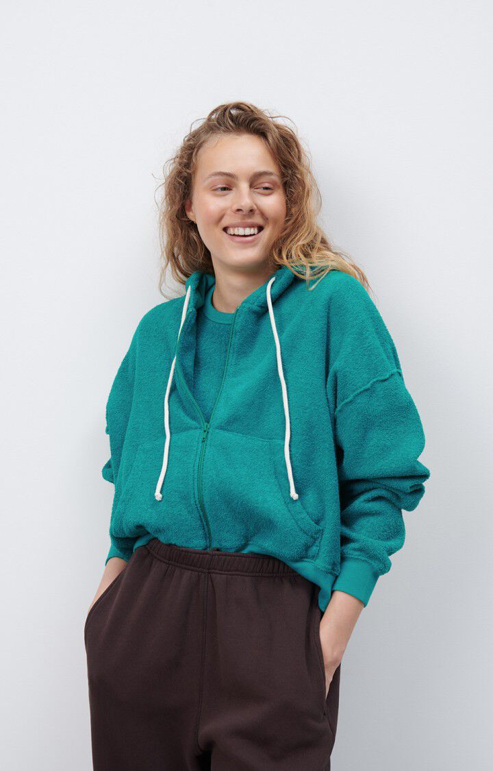 WOMEN'S HOODIE BOBYPARK - PEACOCK