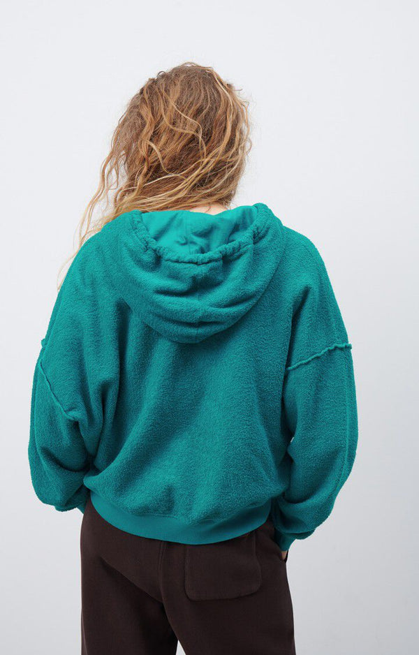 WOMEN'S HOODIE BOBYPARK - PEACOCK