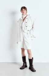 WOMEN'S JACKET JOZASTREET - OFF WHITE