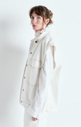 WOMEN'S JACKET JOZASTREET - OFF WHITE