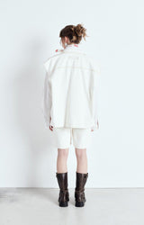 WOMEN'S JACKET JOZASTREET - OFF WHITE