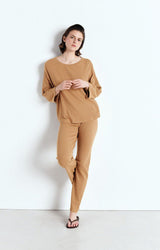 WOMEN'S JOGGERS YRUKI - CAMEL