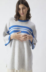 WOMEN'S JUMPER DAMSVILLE - HEATHER GREY GRISCH