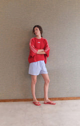 WOMEN'S JUMPER VITOW - CARMIN CHINE