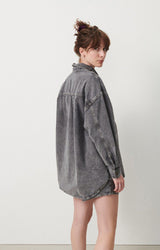 WOMEN'S SHIRT JAZY - GREY