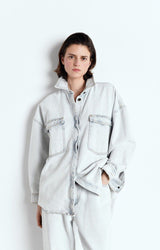 WOMEN'S SHIRT JOYBIRD - WINTER BLEACHED