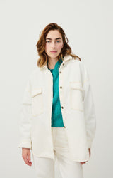 WOMEN'S SHIRT JOZASTREET - OFF WHITE