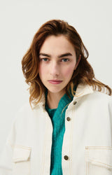 WOMEN'S SHIRT JOZASTREET - OFF WHITE