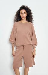WOMEN'S SHORTS ATUBAY - CHOCOLATE
