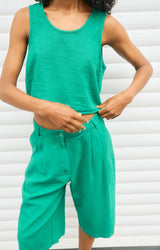 WOMEN'S SHORTS TOYABAY - MENTHE