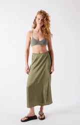WOMEN'S SKIRT BOVALOW - EUCALYPTUS
