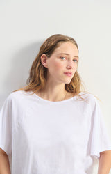 WOMEN'S T-SHIRT APOLY SS - BLANC