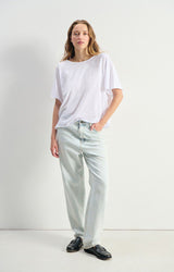 WOMEN'S T-SHIRT APOLY SS - BLANC