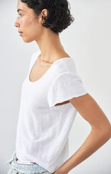 WOMEN'S T-SHIRT DUALY SS - BLANC