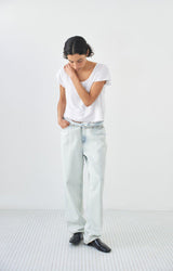 WOMEN'S T-SHIRT DUALY SS - BLANC
