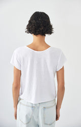 WOMEN'S T-SHIRT DUALY SS - BLANC