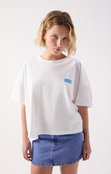 WOMEN'S T-SHIRT GIXY - BLANC