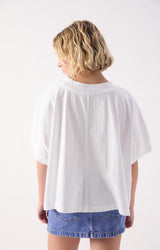 WOMEN'S T-SHIRT GIXY - BLANC