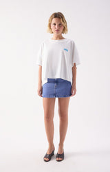 WOMEN'S T-SHIRT GIXY - BLANC