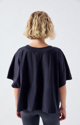 WOMEN'S T-SHIRT GIXY SS - NOIR