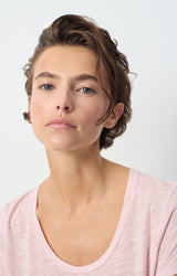 WOMEN'S T-SHIRT JACKSONVILLE - GUIMAUVE VIN