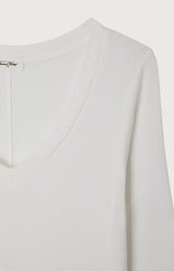 WOMEN'S T-SHIRT LS GAMIPY - WHITE