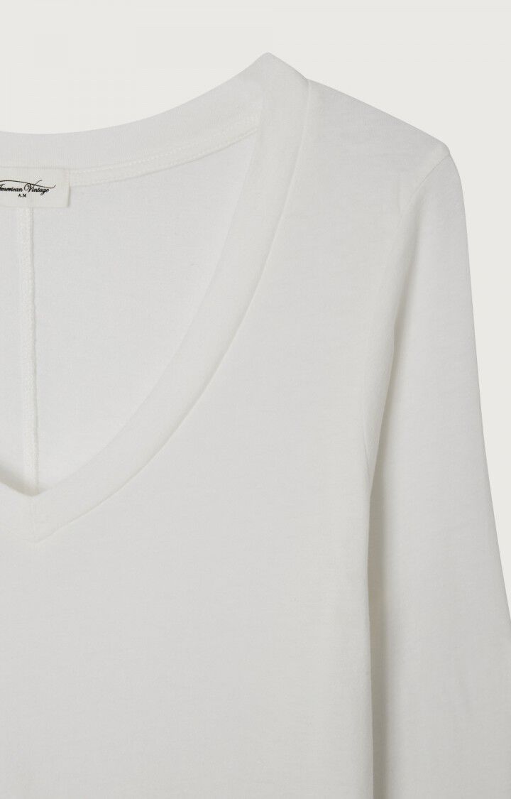 WOMEN'S T-SHIRT LS GAMIPY - WHITE