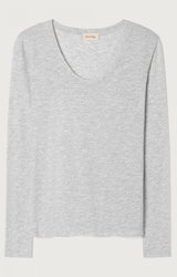 WOMEN'S T-SHIRT LS JACKSONVILLE - POLAR MELANGE